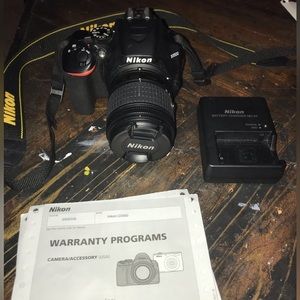 Nikon D3500 DSLR bag bundle